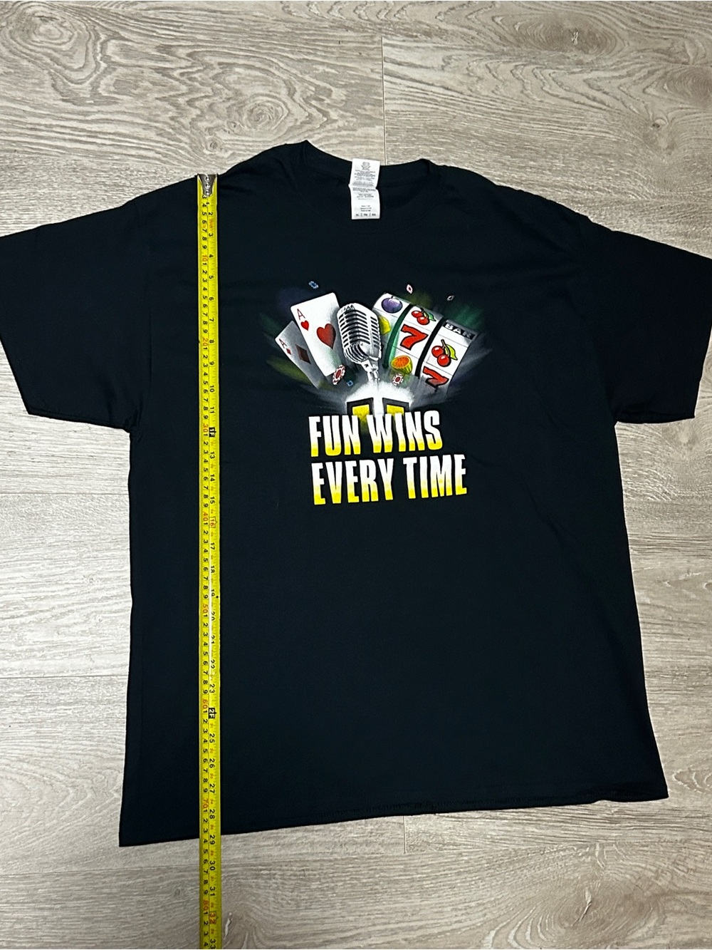Vintage OLG Lottery Canada “Fun Wins Every Time” Graphic T-Shirt - Picture 3 of 4